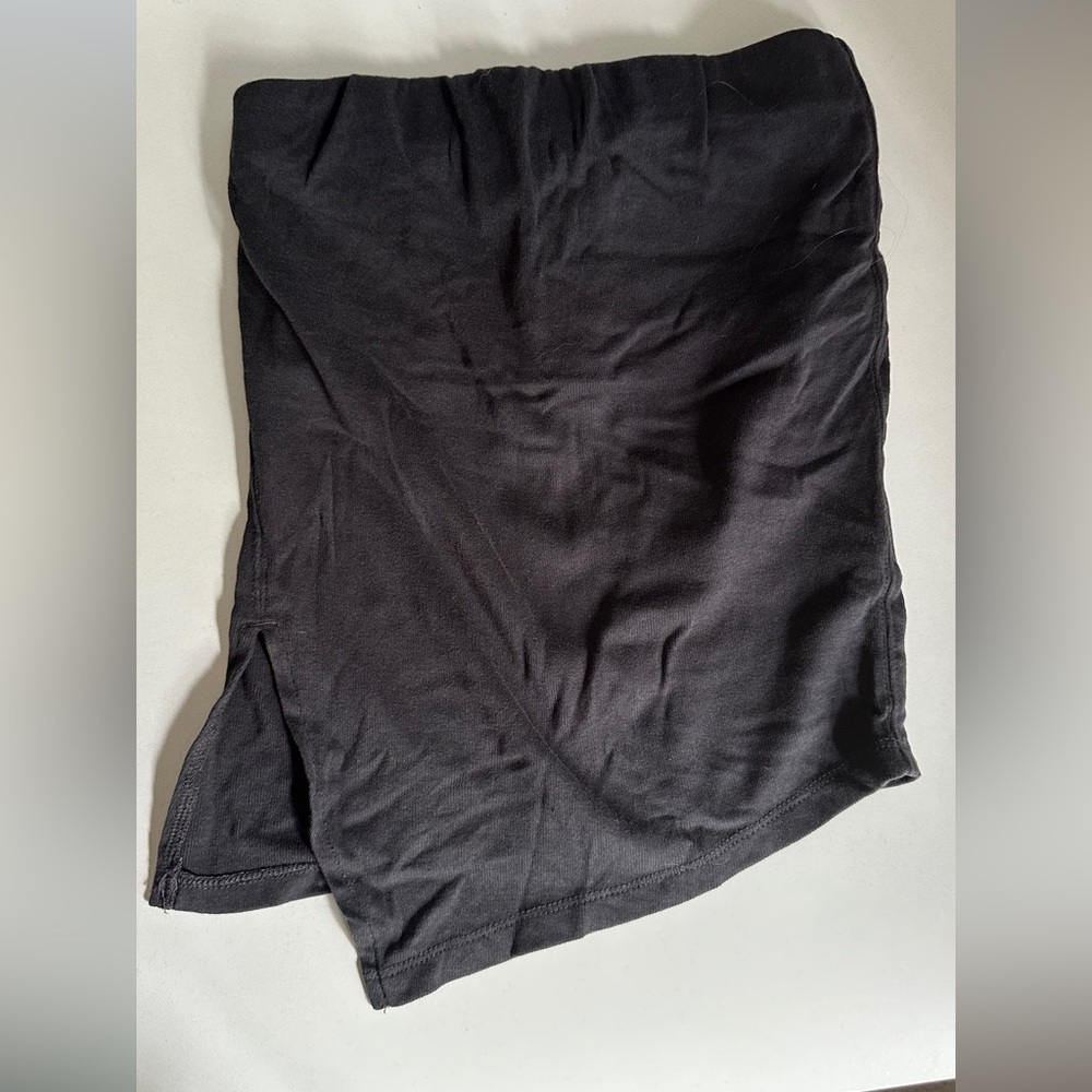 We The Free Black Strapless Top